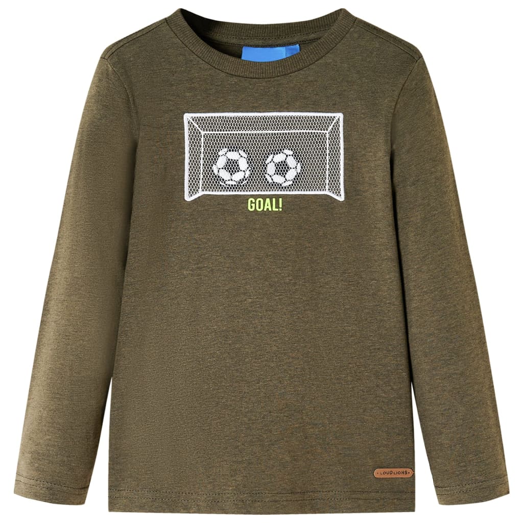 Kinder-Langarmshirt Hell 104