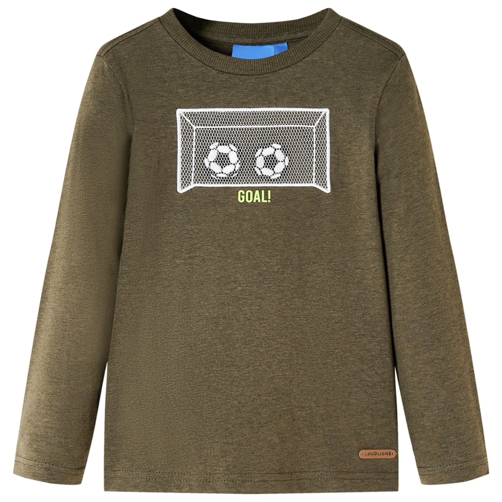 Kinder-Langarmshirt Hell 104