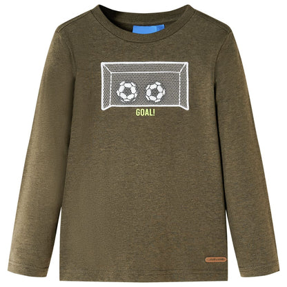 Kinder-Langarmshirt Hell 104