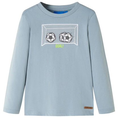 Kinder-Langarmshirt Hell 104
