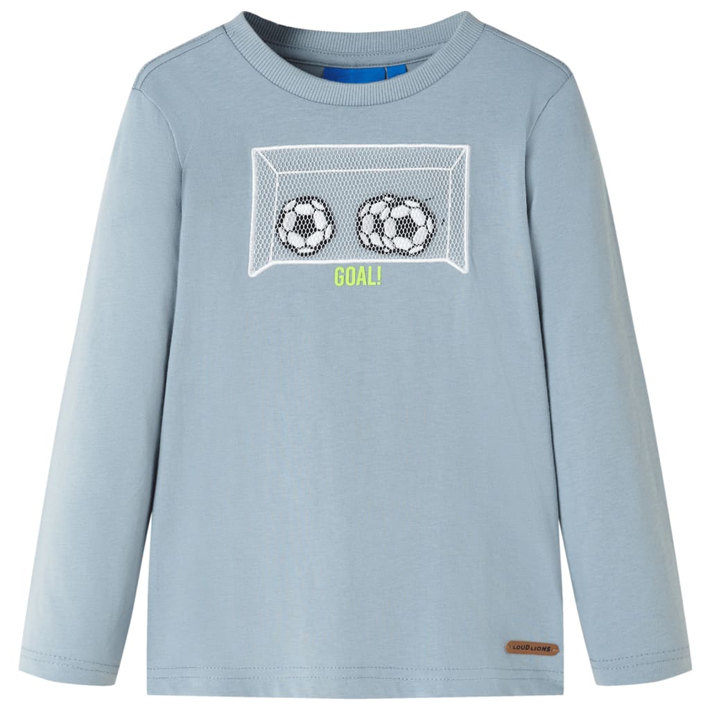 Kinder-Langarmshirt Hell 104