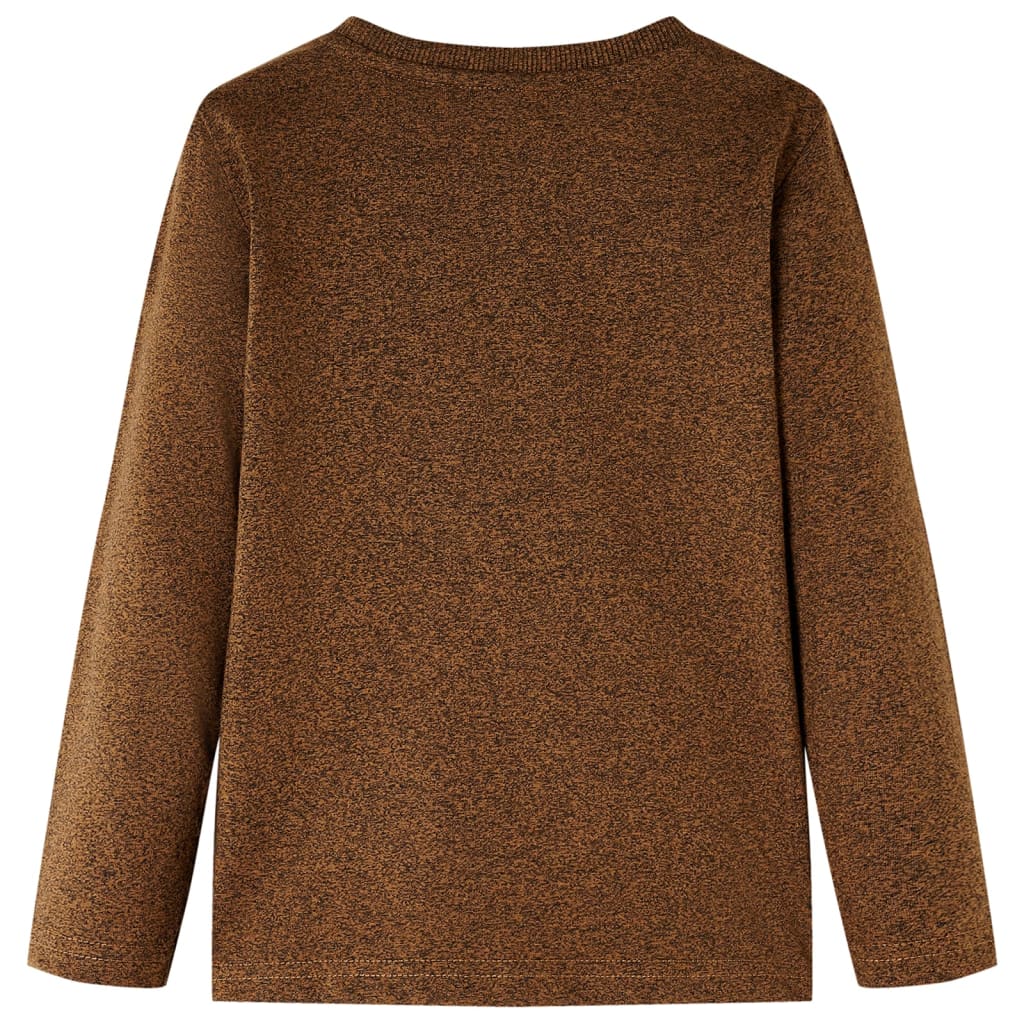 Kinder-Langarmshirt Melange 104