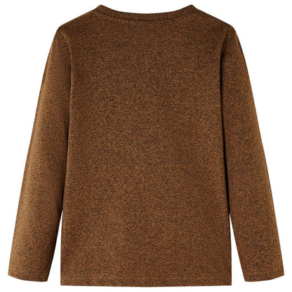Kinder-Langarmshirt Melange 104