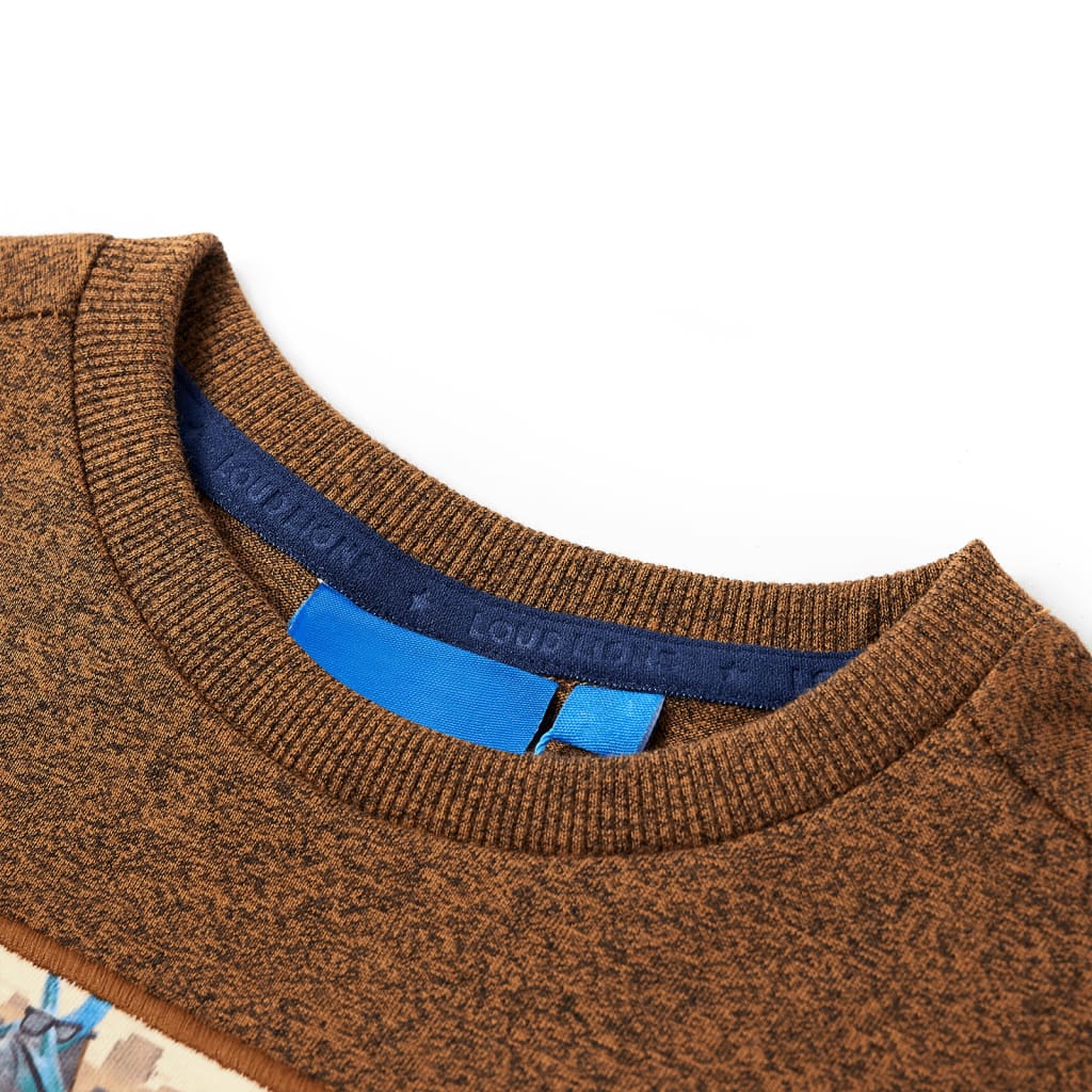 Kinder-Langarmshirt Melange 104
