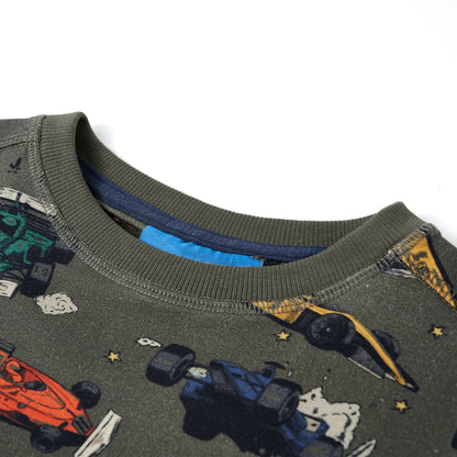 Kinder-Sweatshirt Khaki 92