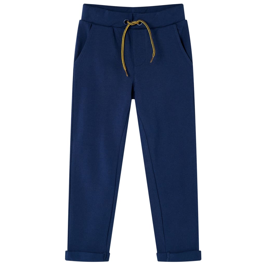 Kinderhose Mit Kordelzug Marineblau 92