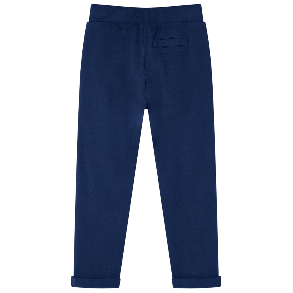 Kinderhose Mit Kordelzug Marineblau 92
