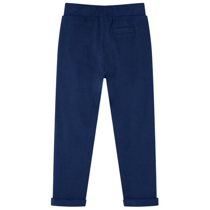 Kinderhose Mit Kordelzug Marineblau 92