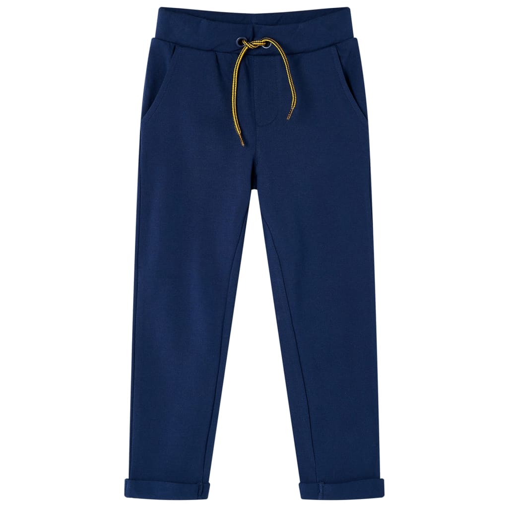 Kinderhose Mit Kordelzug Marineblau 92