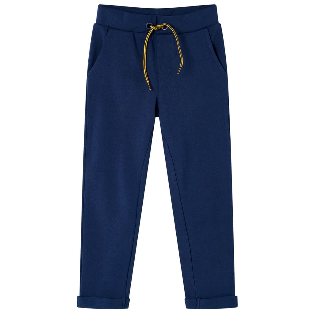 Kinderhose Mit Kordelzug Marineblau 92