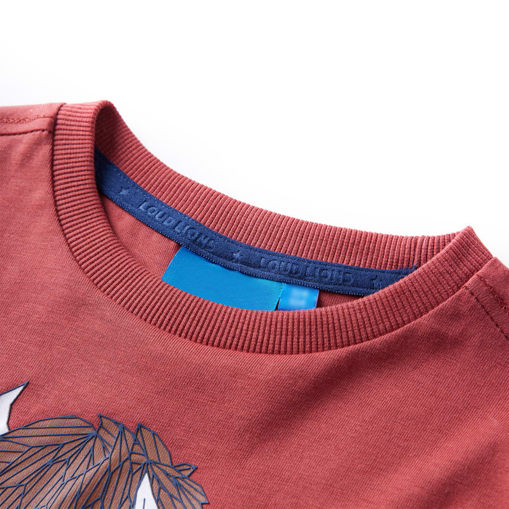 Kinder-Langarmshirt Dunkel 140