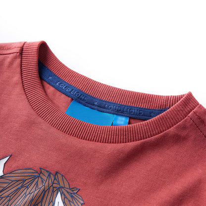 Kinder-Langarmshirt Dunkel 140