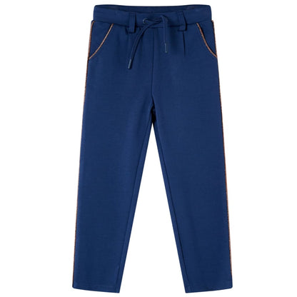 Kinderhose Mit Kordelzug Marineblau 92