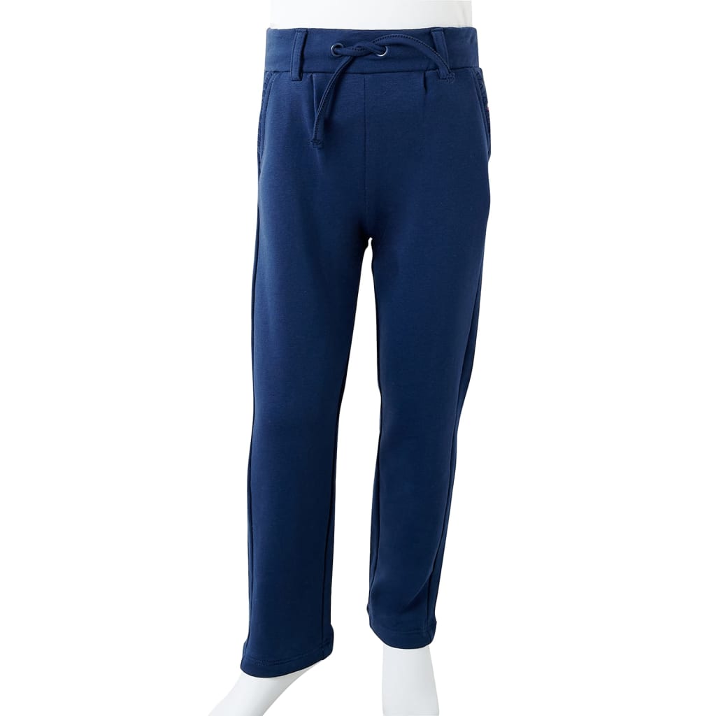 Kinderhose Mit Kordelzug Marineblau 116
