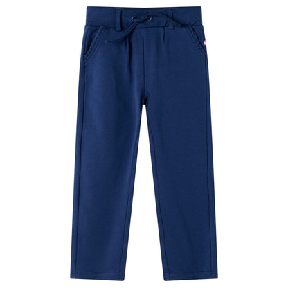 Kinderhose Mit Kordelzug Marineblau 116