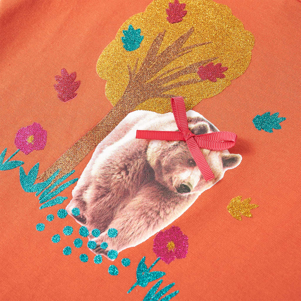 Kinder-Langarmshirt Dunkel 140