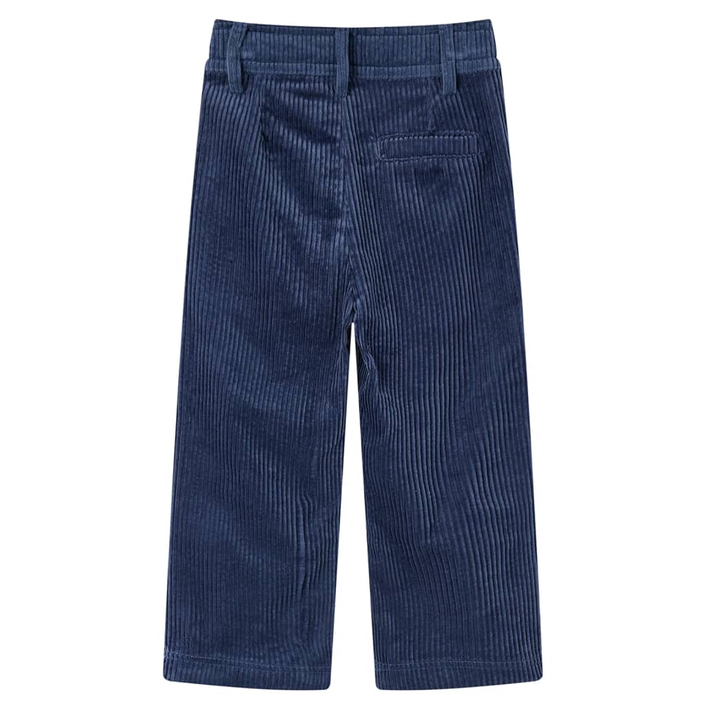 Kinderhose Cord Marineblau 92