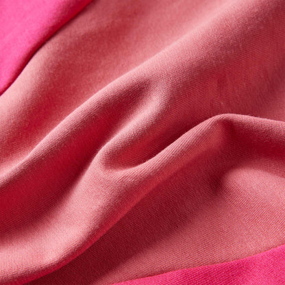 Kinder-Sweatshirt Farbblock Rosa Und Henna 104