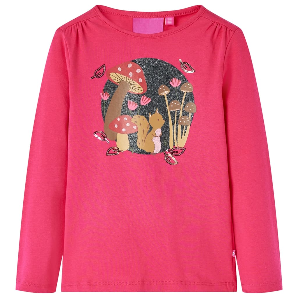 Kinder-Langarmshirt Dunkel 92