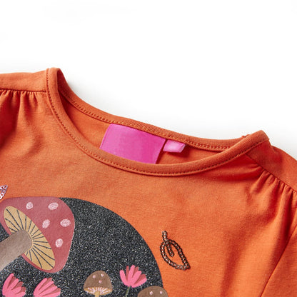 Kinder-Langarmshirt Dunkel 92