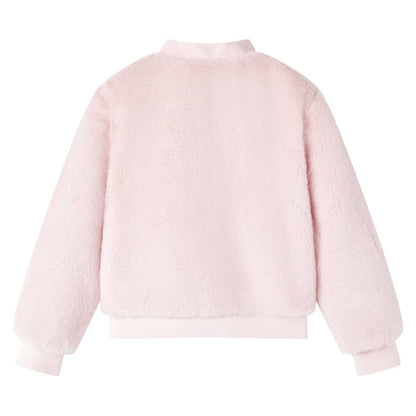 Kinderjacke Kunstpelz Zartrosa 104