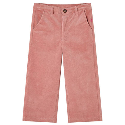 Kinderhose Cord Altrosa 92