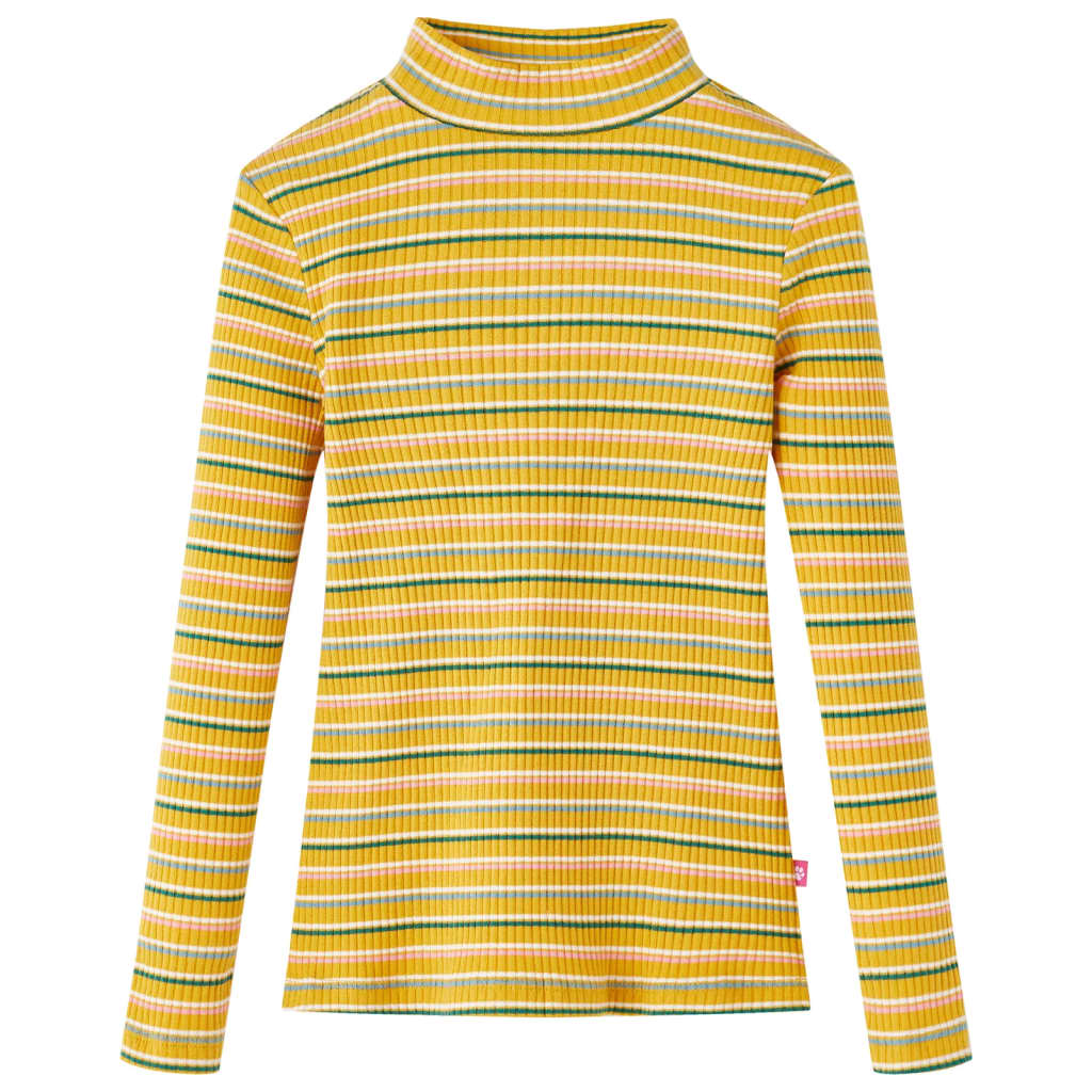 Kinder-Langarmshirt Halbrollkragen 104