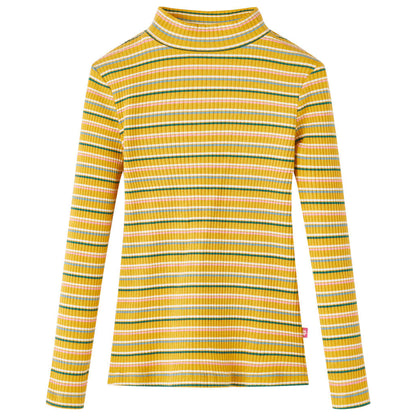 Kinder-Langarmshirt Halbrollkragen 104