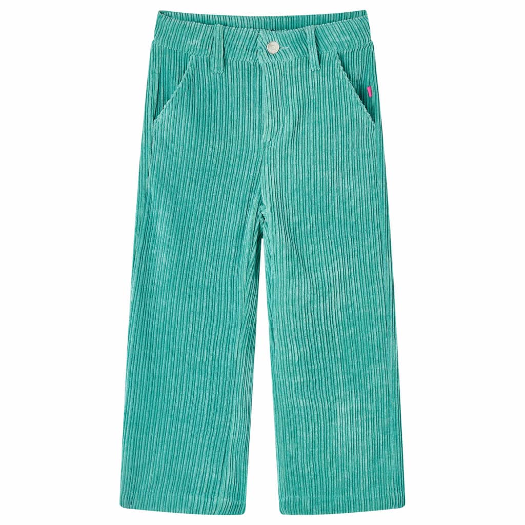 Kinderhose Cord Minzgrün 92
