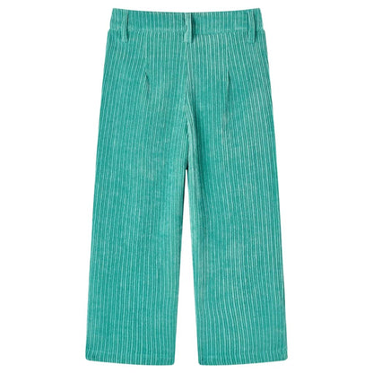 Kinderhose Cord Minzgrün 92