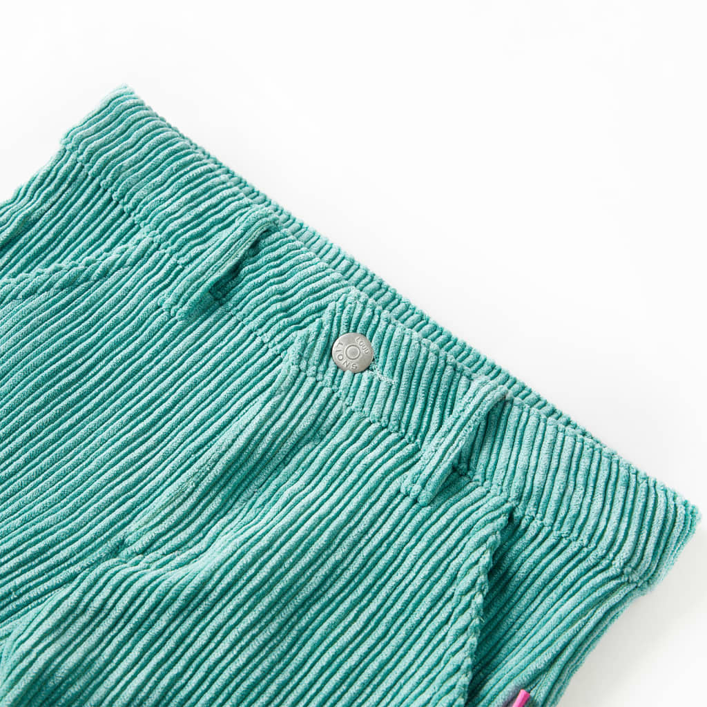 Kinderhose Cord Minzgrün 92