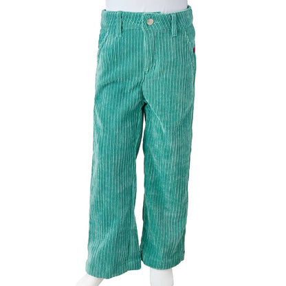 Kinderhose Cord Minzgrün 92