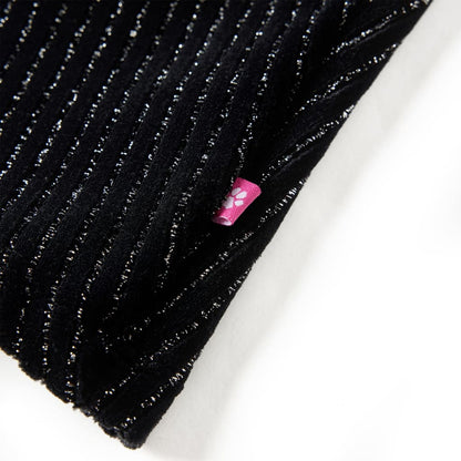 Kinderrock Mit Bund In Leopardenmuster Schwarz 116