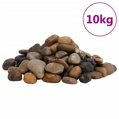 Polierte Kiesel 25 Kg Mehrfarbig 2-5 Cm