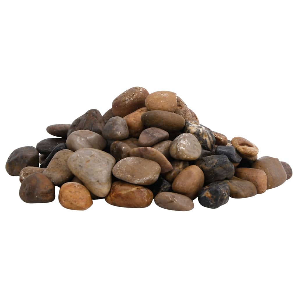 Polierte Kiesel 25 Kg Mehrfarbig 2-5 Cm