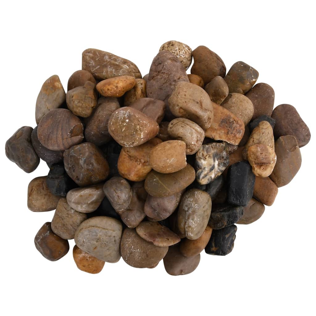 Polierte Kiesel 25 Kg Mehrfarbig 2-5 Cm