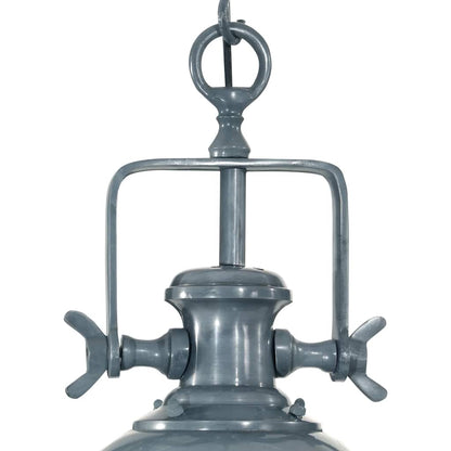 Pendelleuchte Aluminium Silber