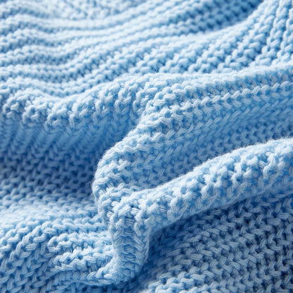 Kinder-Strickjacke Blau 92