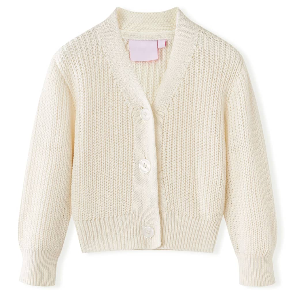 Kinder-Strickjacke Schneeweiß 104