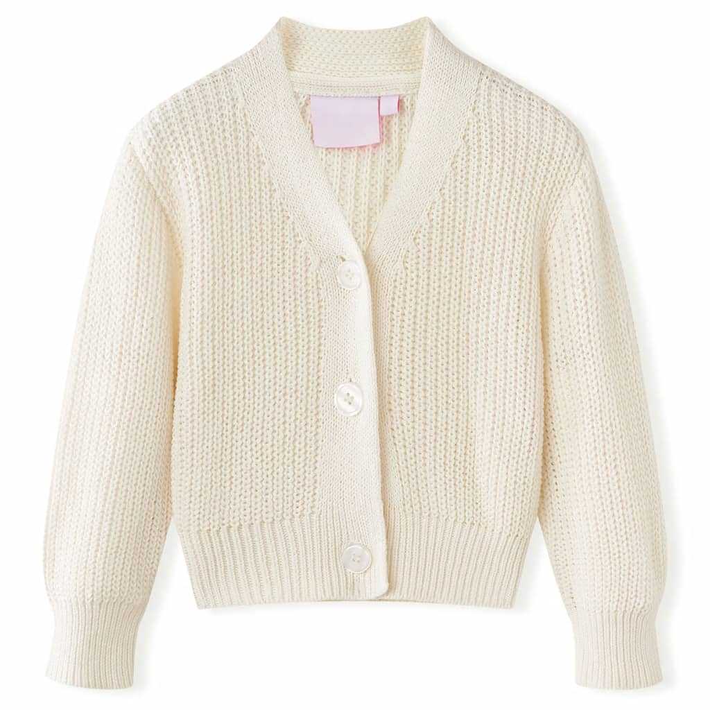 Kinder-Strickjacke Schneeweiß 104