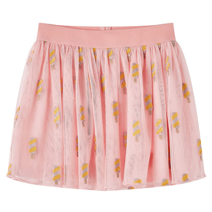 Kinderrock Mit Tüll Hellrosa 104
