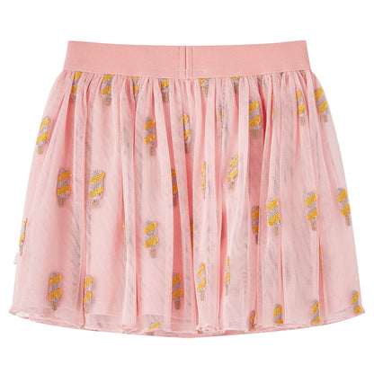 Kinderrock Mit Tüll Hellrosa 104