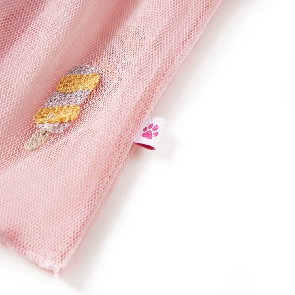 Kinderrock Mit Tüll Hellrosa 104