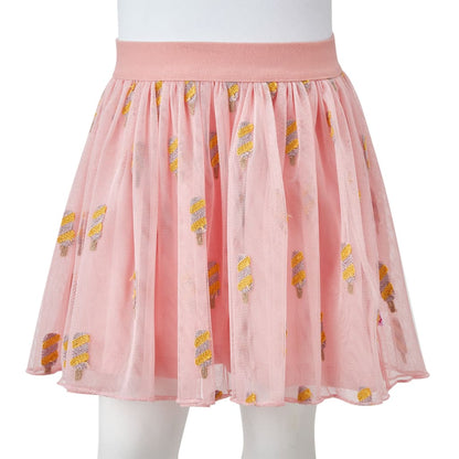 Kinderrock Mit Tüll Hellrosa 104