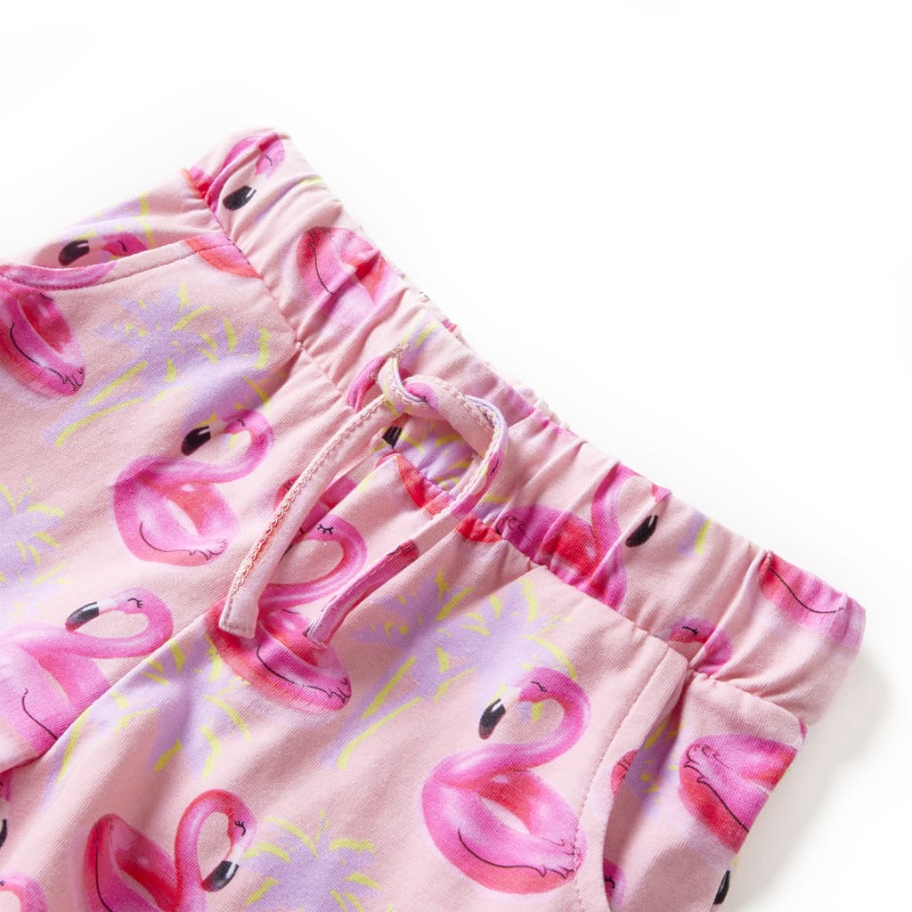 Kindershorts Mit Kordelzug Hellrosa 128