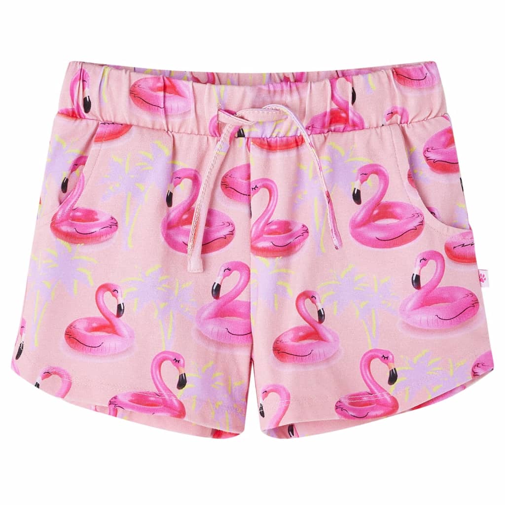 Kindershorts Mit Kordelzug Hellrosa 128