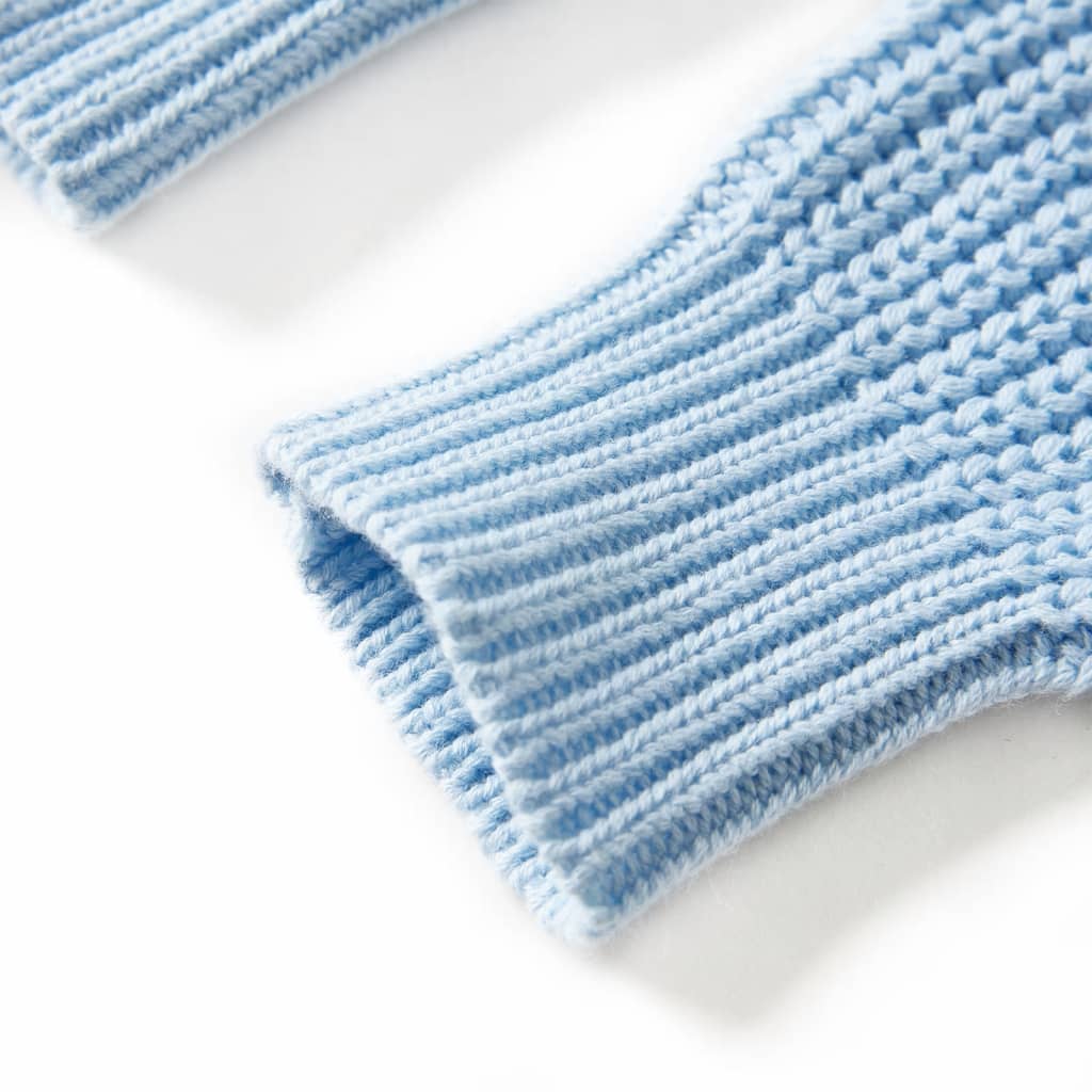 Kinderpullover Gestrickt Blau 116