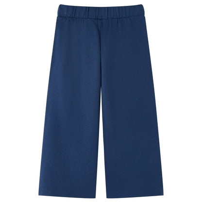 Kinderhosen Mit Weiten Beinen Marineblau 128