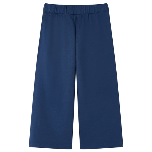 Kinderhosen Mit Weiten Beinen Marineblau 128