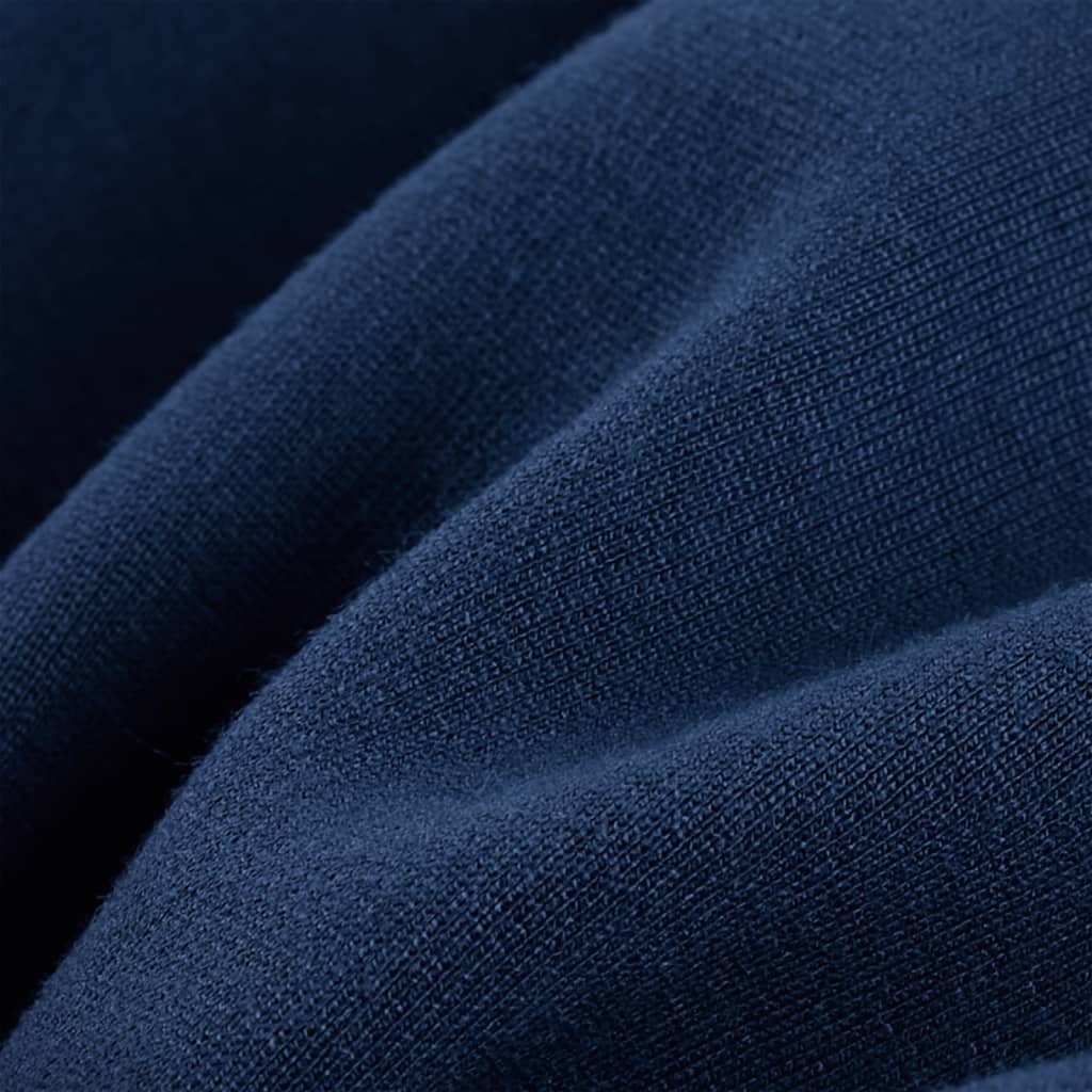 Kinderhose Mit Schwarzen Zierleisten Marineblau 104